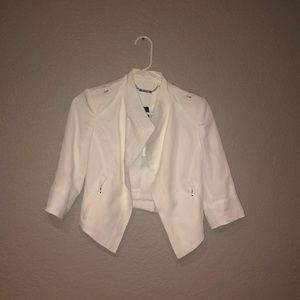 Dress Jacket (WHITE I BLACK)